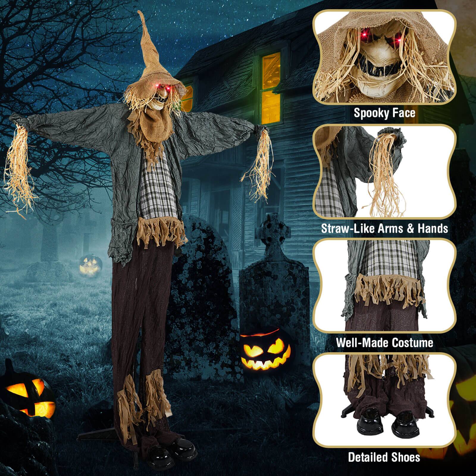 - Spooky Face
- Straw-Like Arms & Hands
- Well-Made Costume
- Detailed Shoes