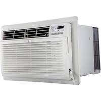 LG - 9,500/9,800 BTU 230V Through-the-Wall Air Conditioner with Remote Control - White - Front_Zoom
