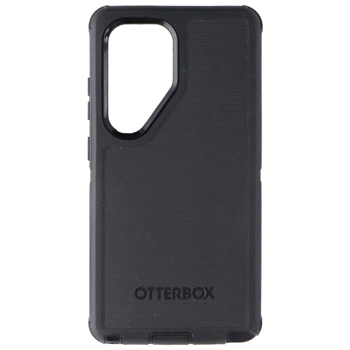 Back. OtterBox - Defender Pro Series Case for Samsung Galaxy S25 Ultra - Fitted Protective Case - Black.