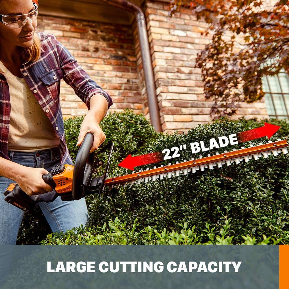 22" BLADE LARGE CUTTING CAPACITY
