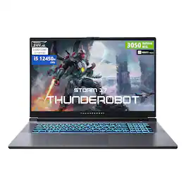 Thunderobot - STORM 17.3'' 144Hz FHD Gaming Laptop - Intel Core i5-12450H - NVIDIA GeForce RTX 3050 - 16GB Memory - 512GB Storage - Black