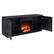 Alt View Zoom 15. Camden&Wells - Greer Log Fireplace TV Stand for Most TVs up to 65" - Black Grain.