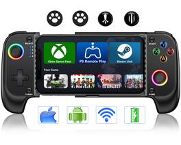 Dazzling Pops - phone controller for iphone android no deadzone mobile gaming support game pass steam link geforce now call - For iOS/Android-Pure Black