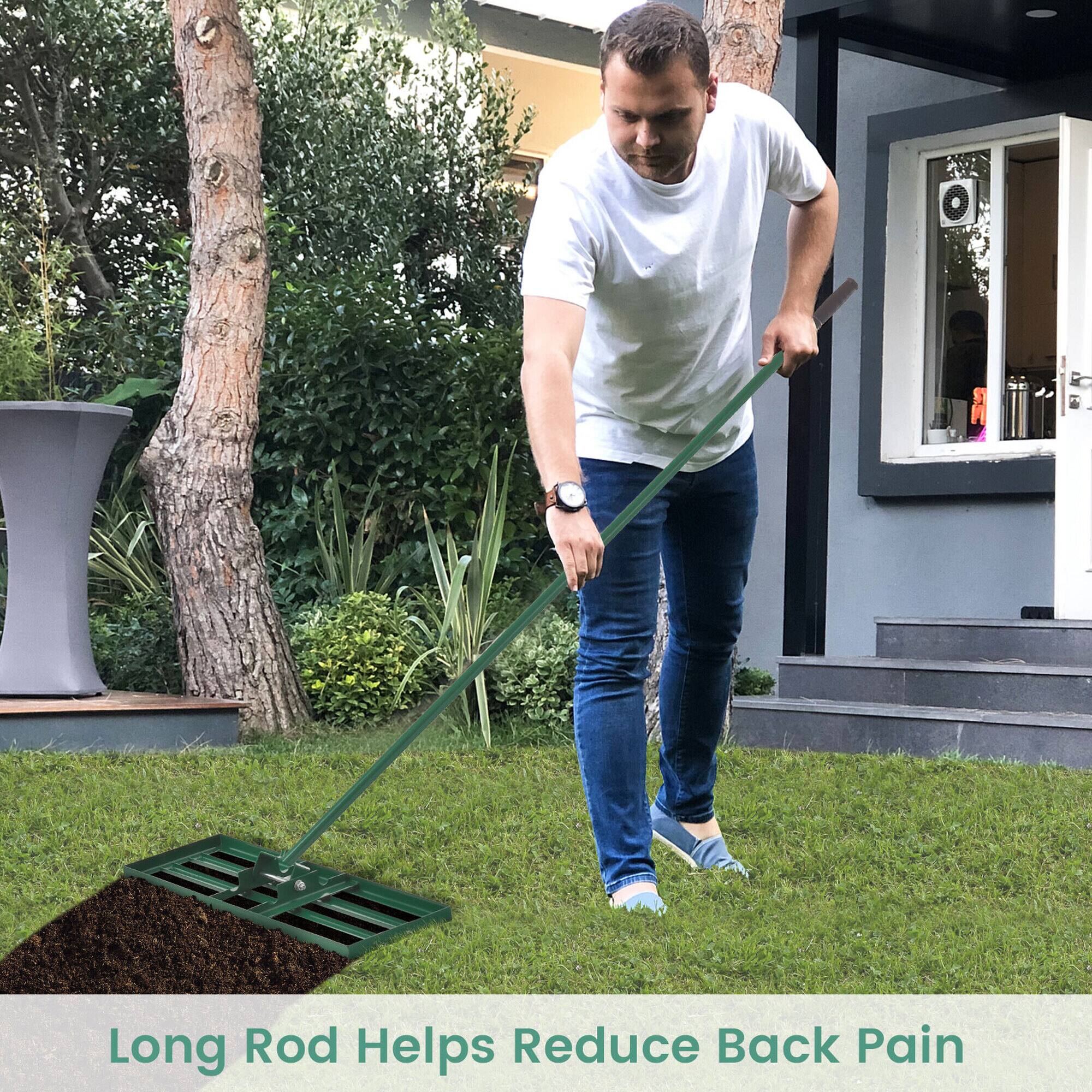 Long Rod Helps Reduce Back Pain