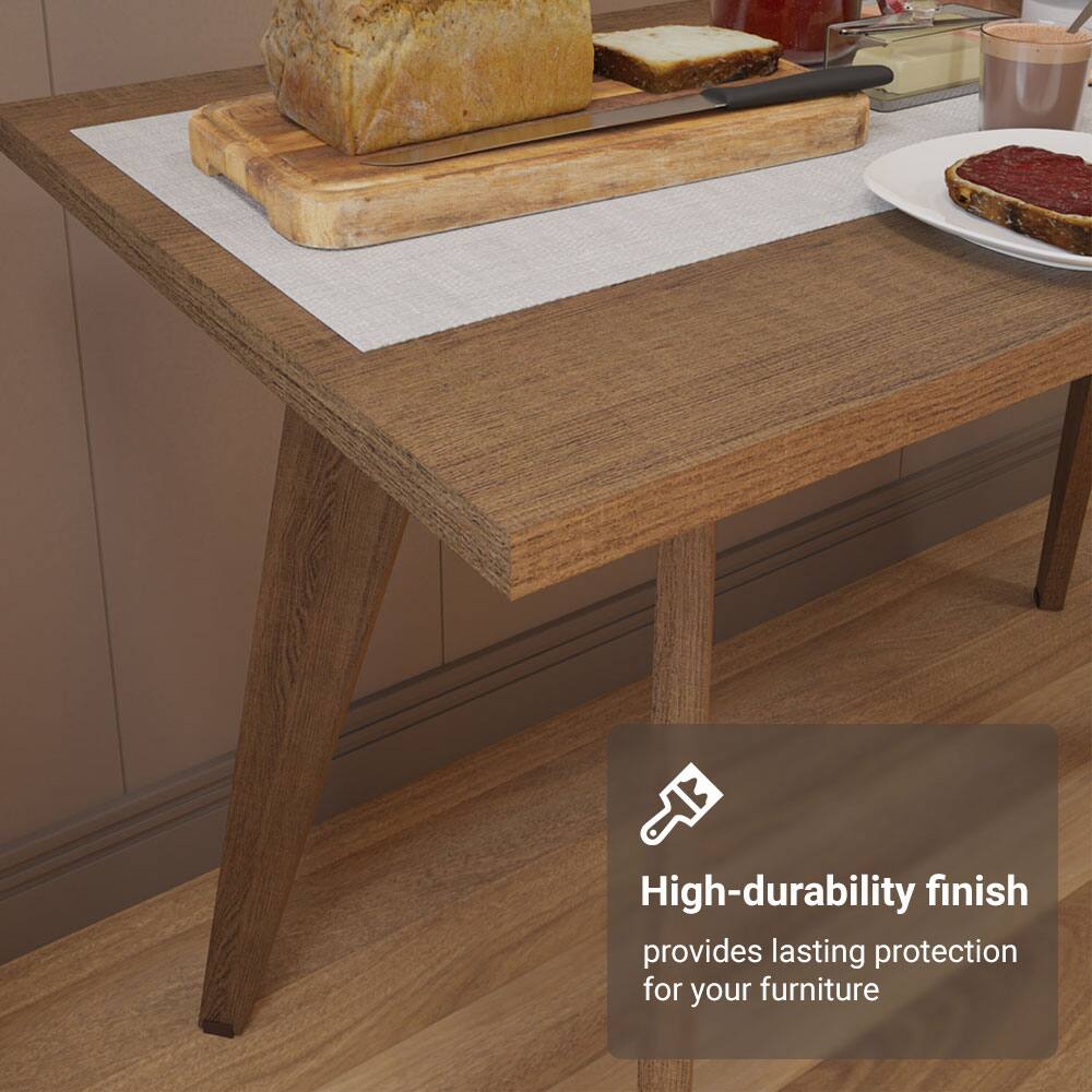 High-durability finish provides lasting protection for your furniture.