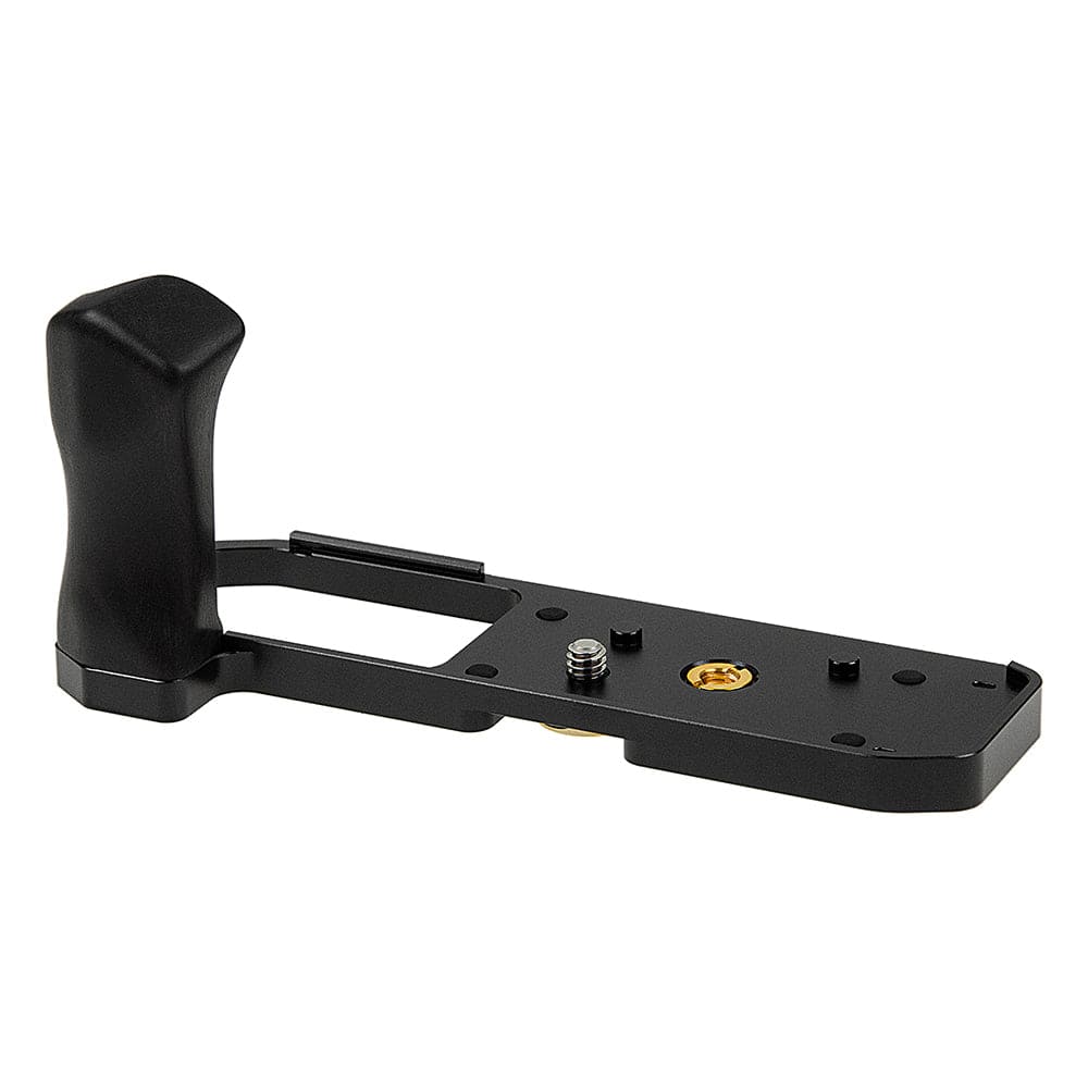 Fotodiox - Deluxe Metal Camera Hand Grip f/ Nikon Zf MILC Camera w/ Wooden Accent and Battery Access