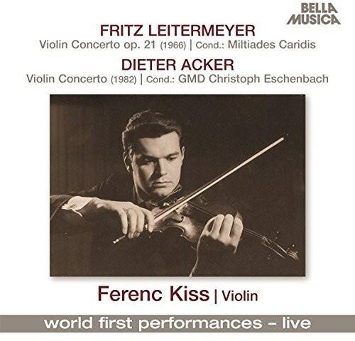 Acker / Kiss - Violin Concerto   - COMPACT DISCS [CD]