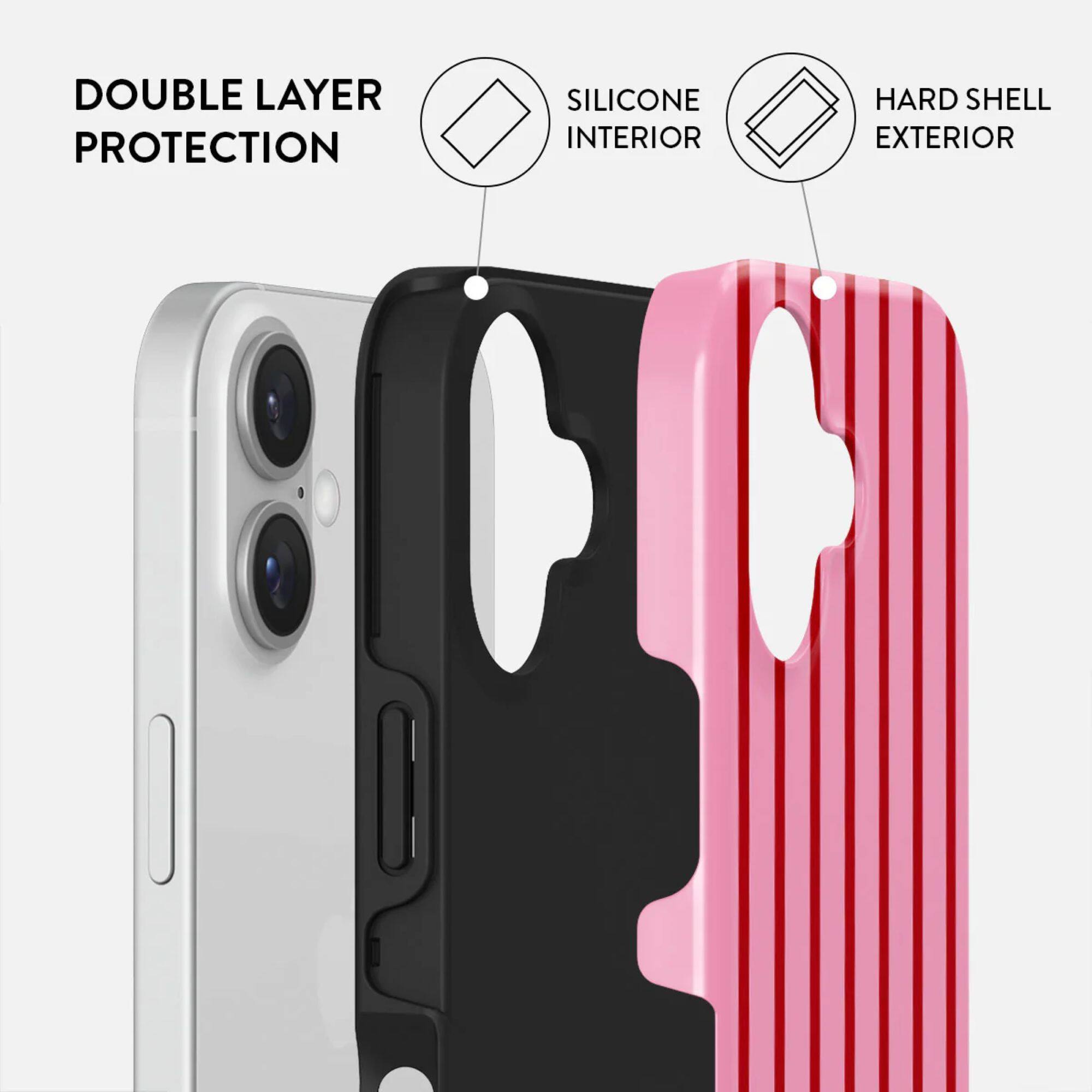 DOUBLE LAYER PROTECTION

SILICONE INTERIOR

HARD SHELL EXTERIOR