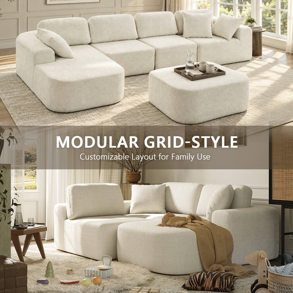 MODULAR GRID-STYLE  
Customizable Layout for Family Use