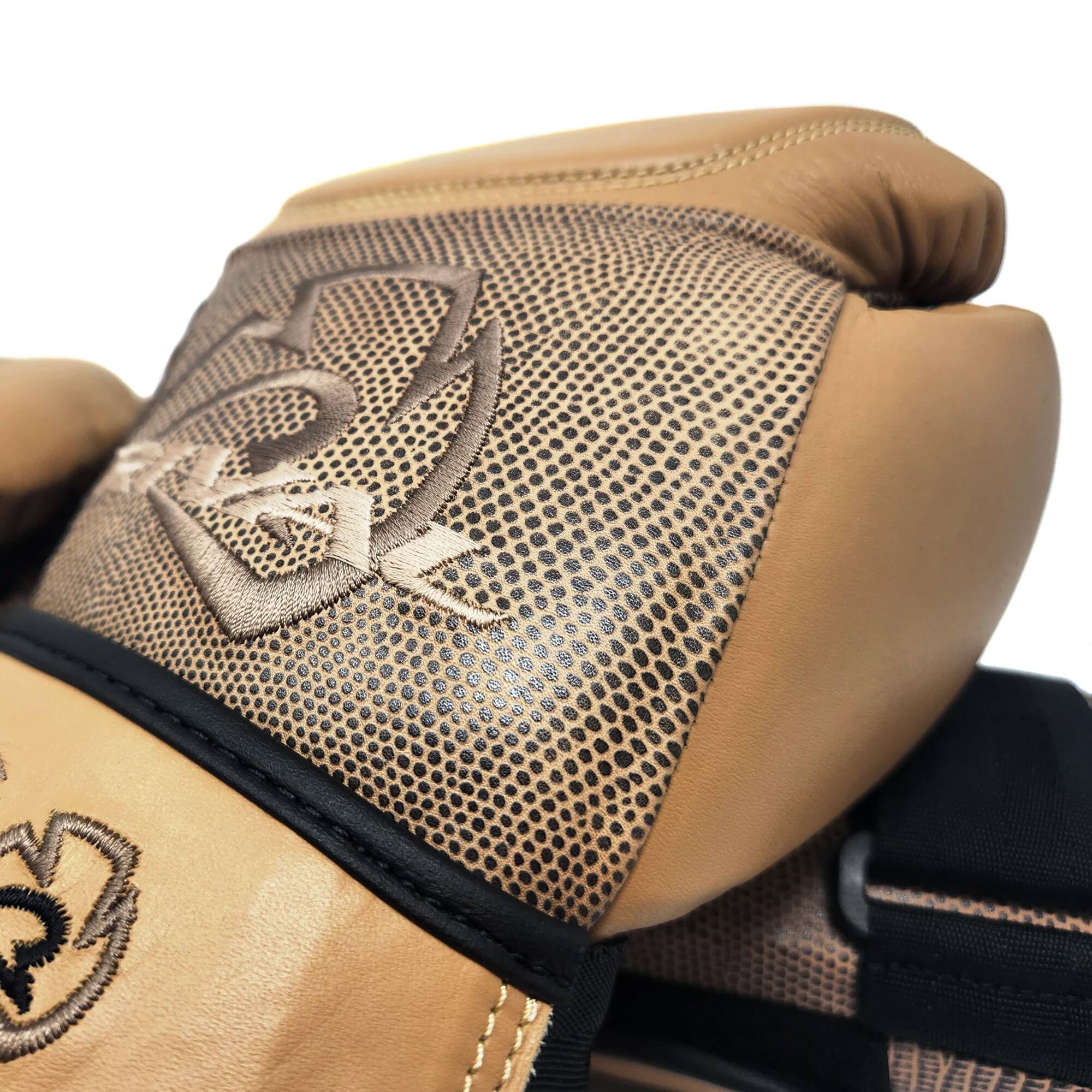 Alt View 3. RIVAL - Rival Boxing RFX-Guerrero Intelli-Shock Bag Gloves - 8 oz. - Snake/Brown - Snake/Brown.