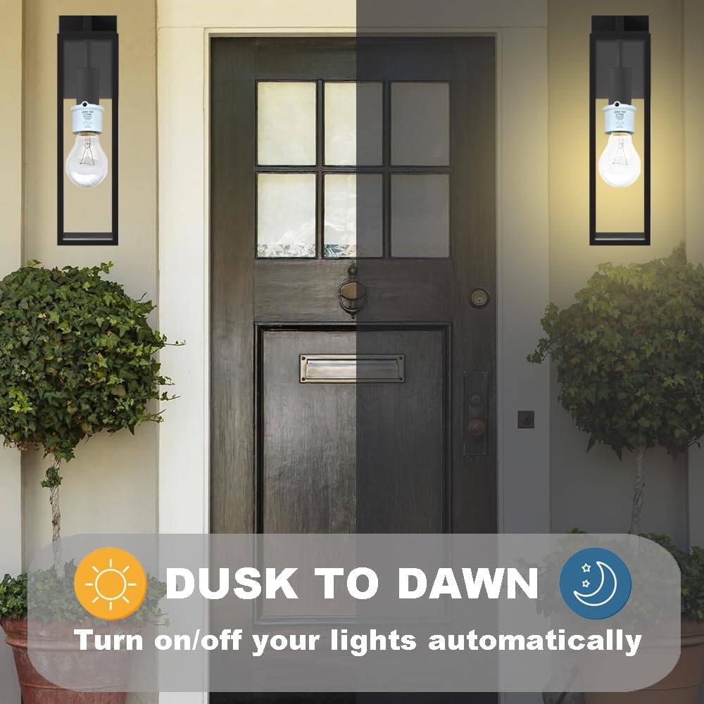 DUSK TO DAWN  
Turn on/off your lights automatically