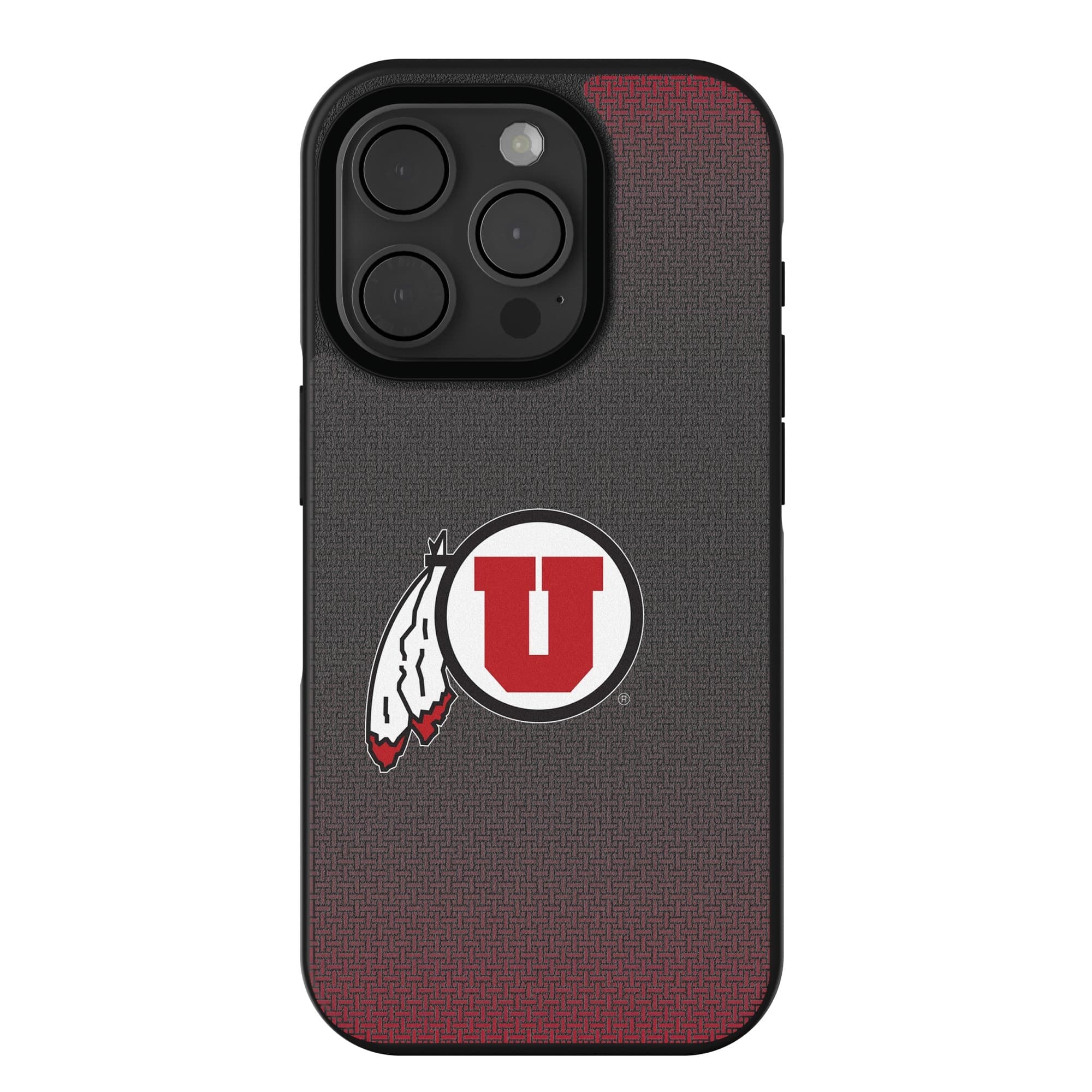Keyscaper - NCAA - Utah Utes Linen Logo iPhone Bump Case - 16 Pro Max - Black price history on PriceWatchPro