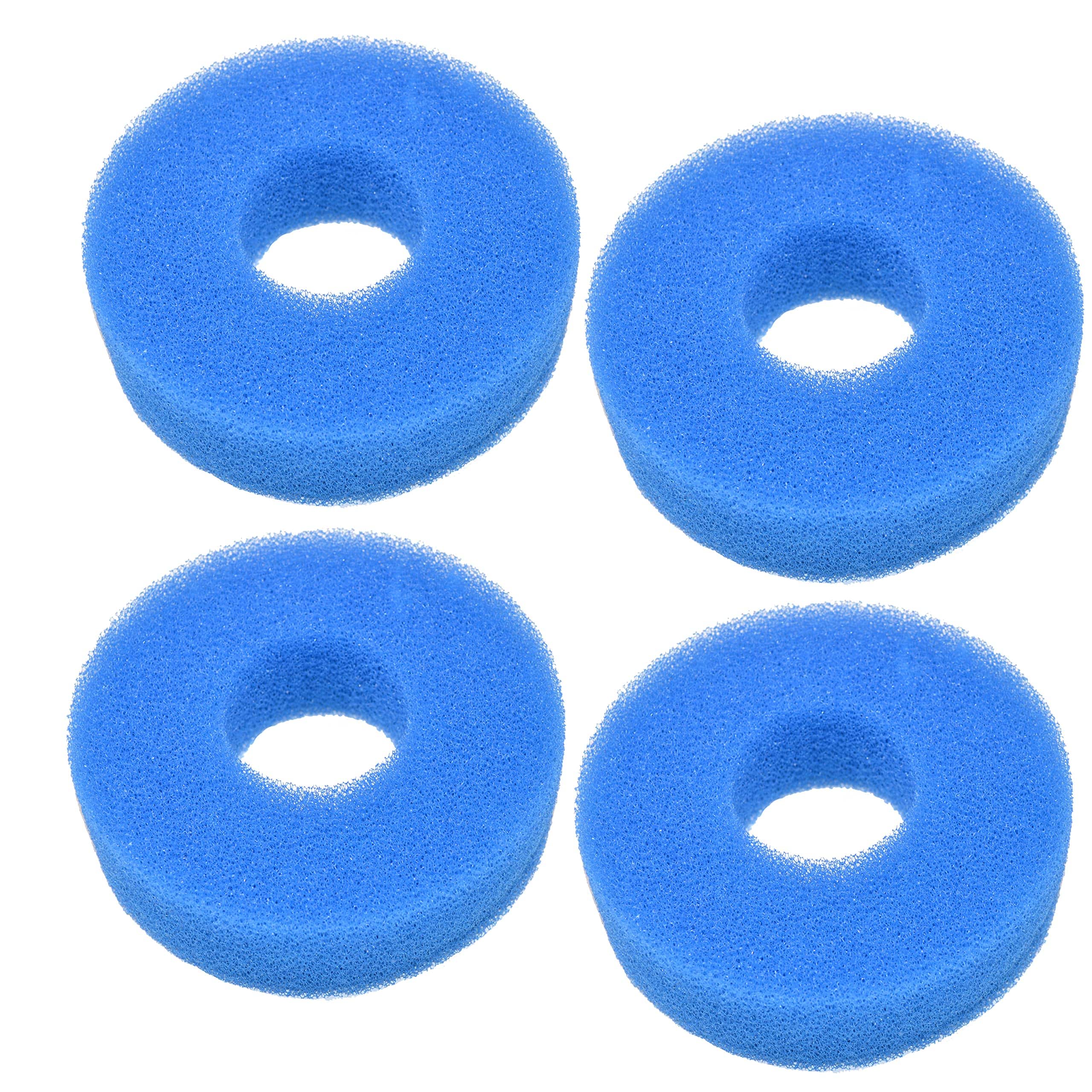HQRP - 4-Pack Foam Sponge Filter Media for Laguna Pressure-Flo 1400 2000 UVC, Replaces PT1736 PT1503