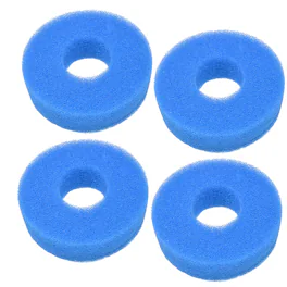 HQRP - 4-Pack Foam Sponge Filter Media for Laguna Pressure-Flo 1400 2000 UVC, Replaces PT1736 PT1503