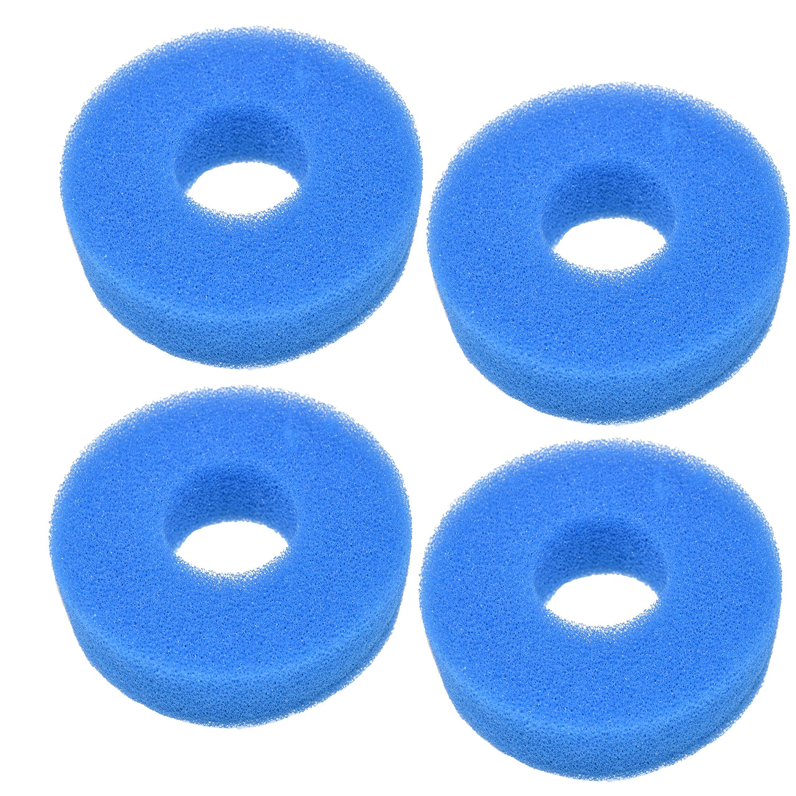 Front. HQRP - 4-Pack Foam Sponge Filter Media for Laguna Pressure-Flo 1400 2000 UVC, Replaces PT1736 PT1503.