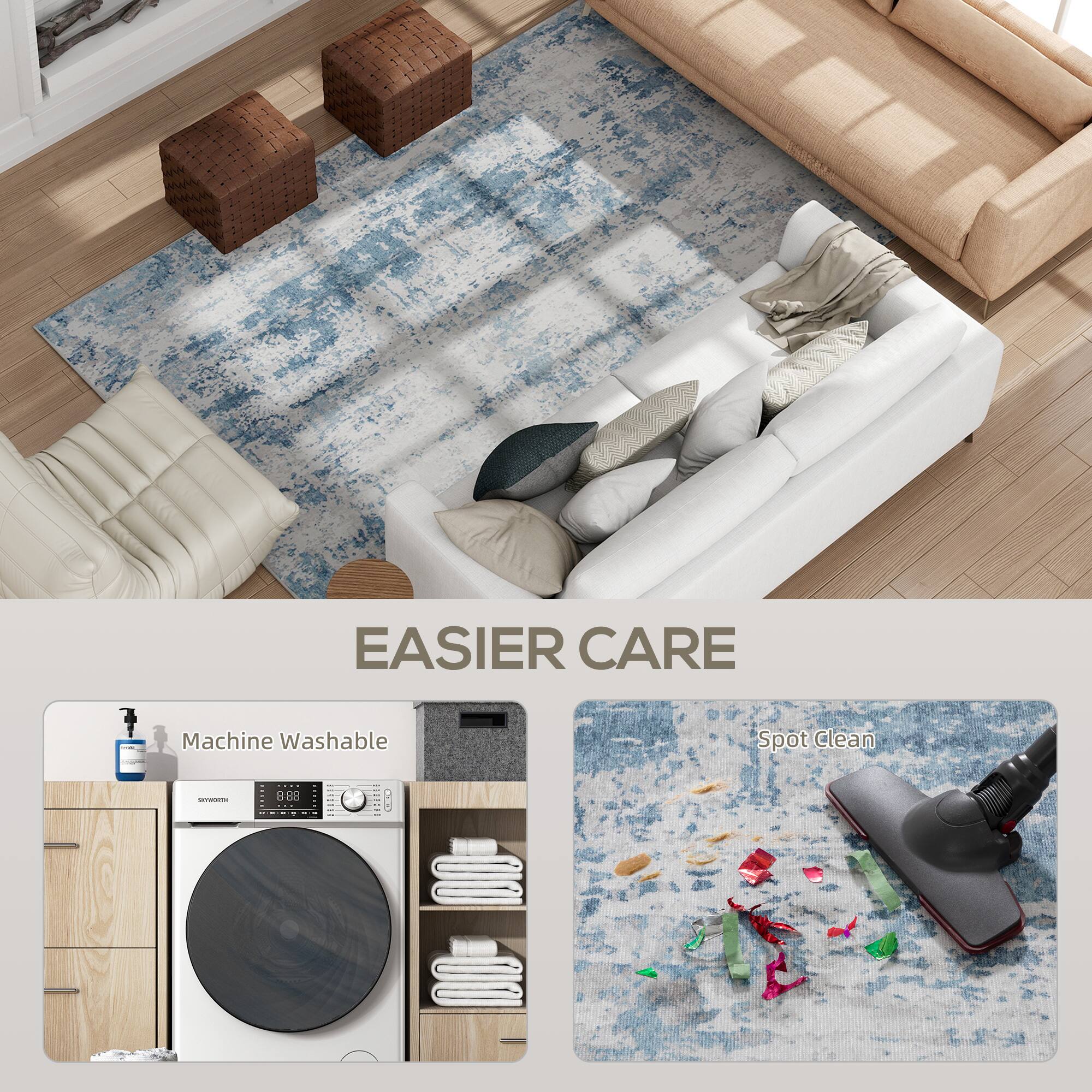 EASIER CARE

Machine Washable

Spot Clean