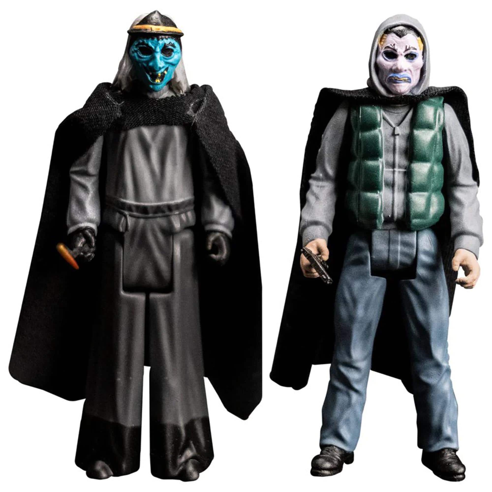 Trick or Treat Studios - Haunt 3.75 Inch Action Figure 2-Pack | Vampire & Witch - Black