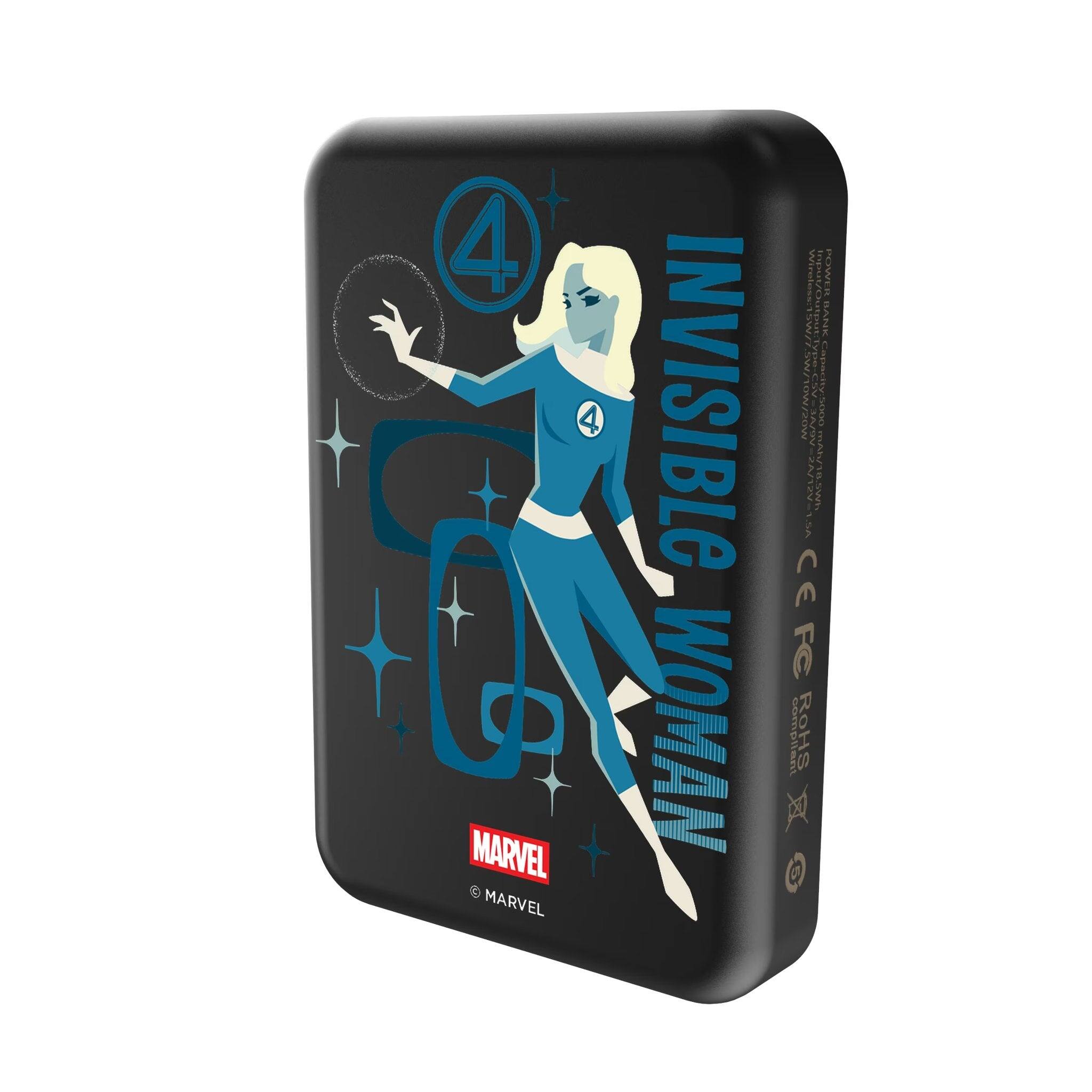 4 MARVEL  
INVISIBLE WOMAN  
CE RoHS  
© MARVEL
