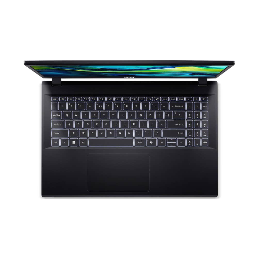 Back. Acer - Aspire 3D 15 SpatialLabs Notebook 15.6" i7-13620H 1TB SSD 16GB RAM A3D15-71GM-79ZM - Black.