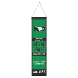 WinCraft - North Dakota 8" x 32" Wool Evolution Banner - Multicolor