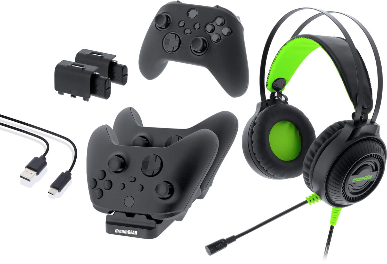 dreamGEAR - Gamer's Kit Essential Accessories - Multicolor