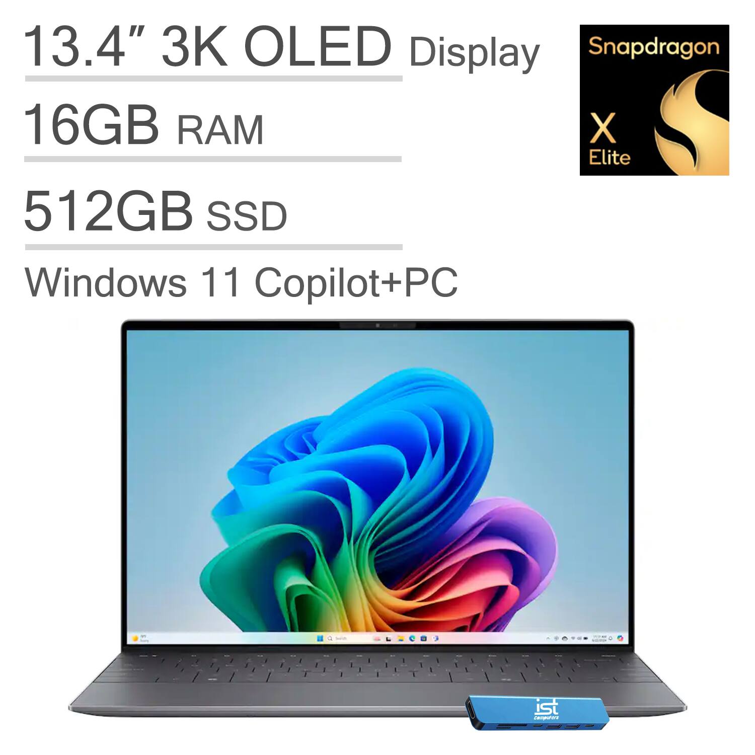 Dell Upgraded XPS 13 Copilot+ PC 13.4