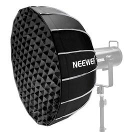 Neewer - 25.6" Parabolic Hexadecagon Softbox, Quick Setup, Bowens Mount, NS65U
