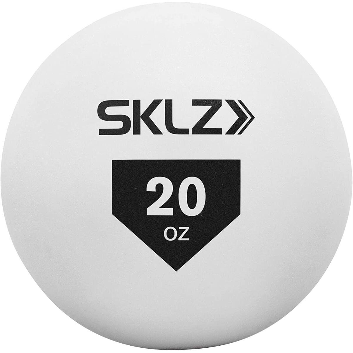 Front. SKLZ - SKLZ Contact Training Baseball - 20 oz. - White - White.