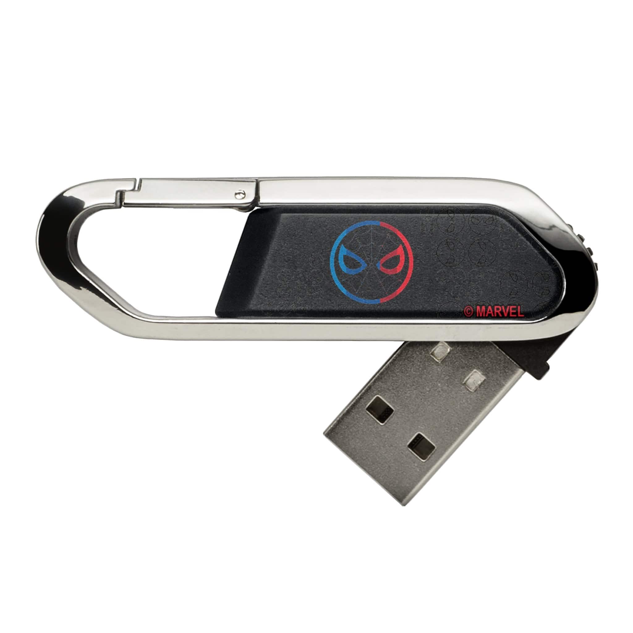 Keyscaper - Marvel Sigil USB 64GB Clip Style Flash Drive - Spider-Man
