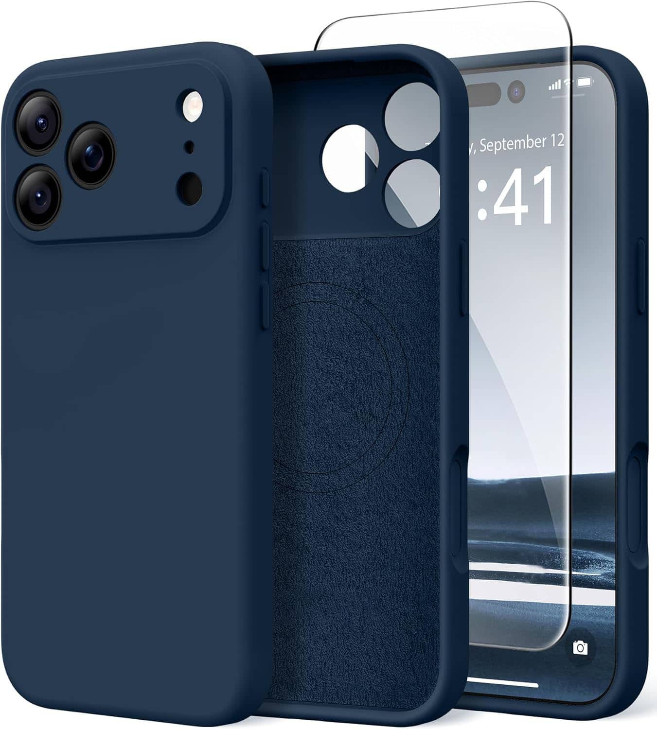 FINEAK - Magnetic for iPhone 17 Pro Max Case, Compatible with MagSafe - Cobalt Blue