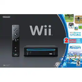 Refurbished Excellent - Wii Console With Wii Sports And Wii Sports Resort - Nintendo Wii