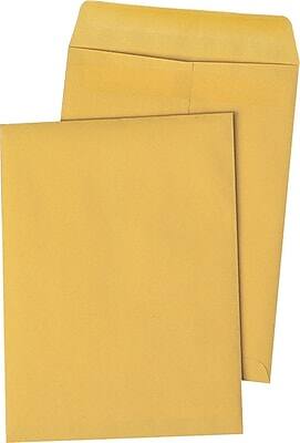 Alt View 1. Quality Park - Redi-Seal Kraft Catalog Envelope, 10" x 13", 100/Box (43767) - Kraft.