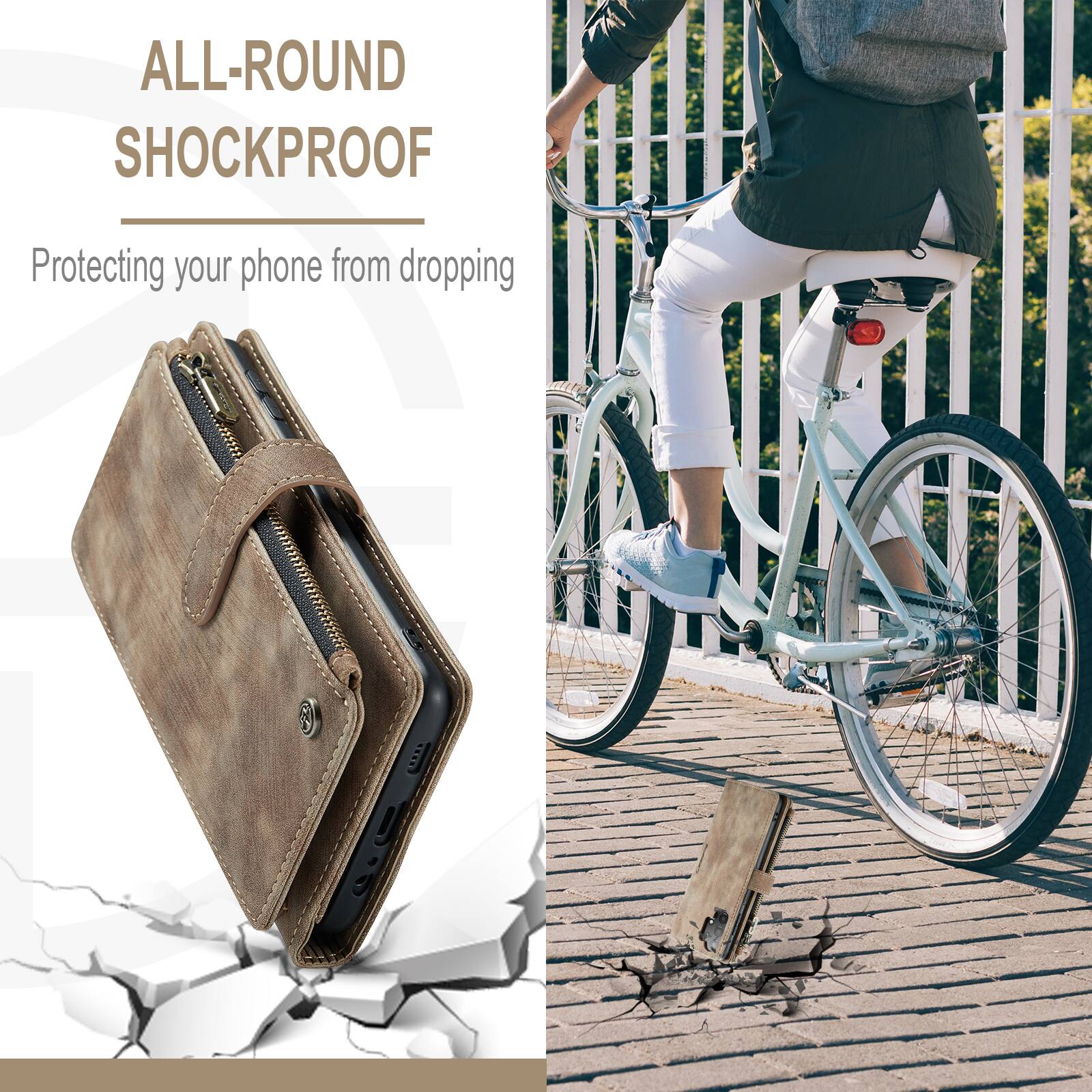 ALL-ROUND SHOCKPROOF  
Protecting your phone from dropping