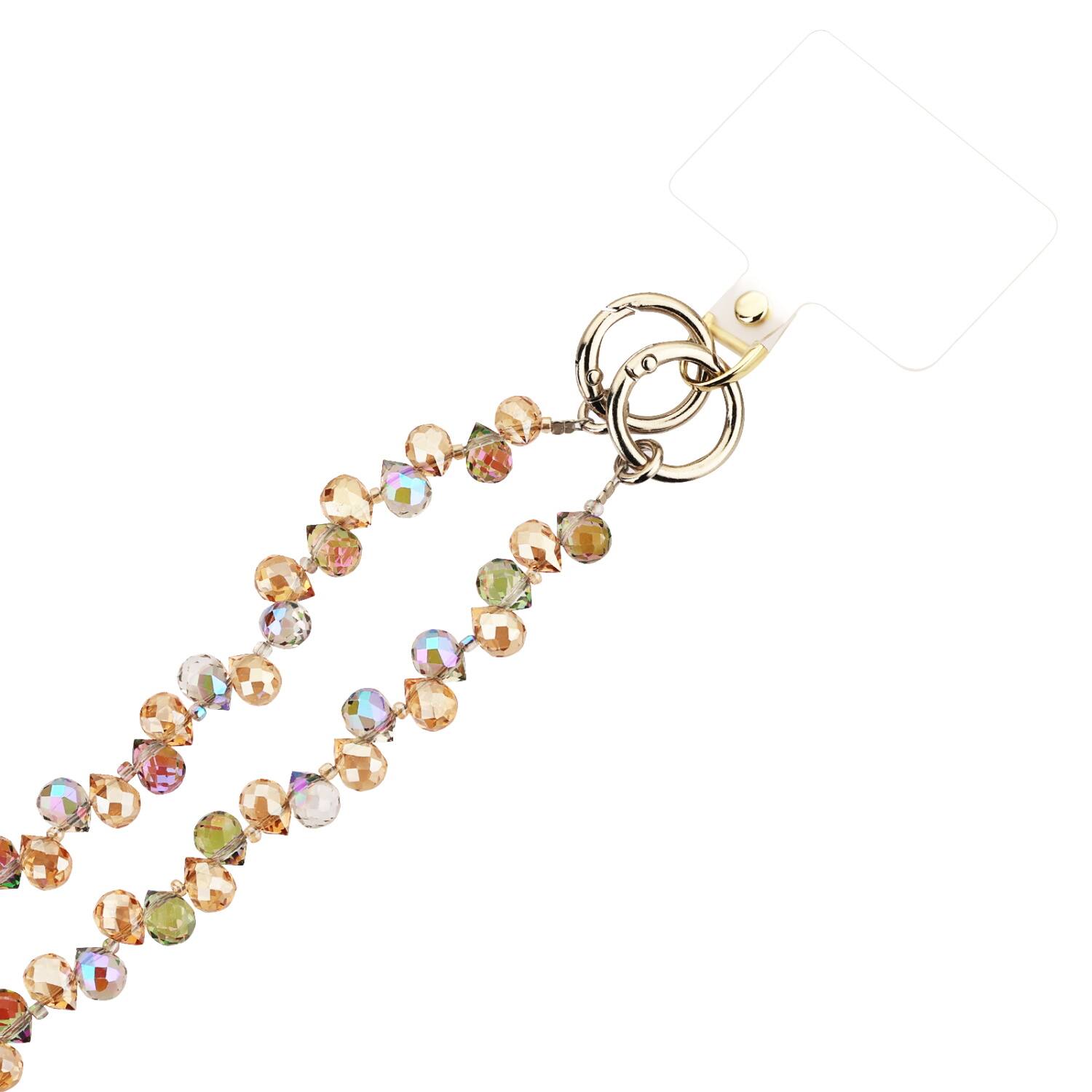 Alt View 1. Mybat - MyBat Gleaming Prism Adorn Series Beaded Crossbody Phone Strap - Multicolor - Multicolor.