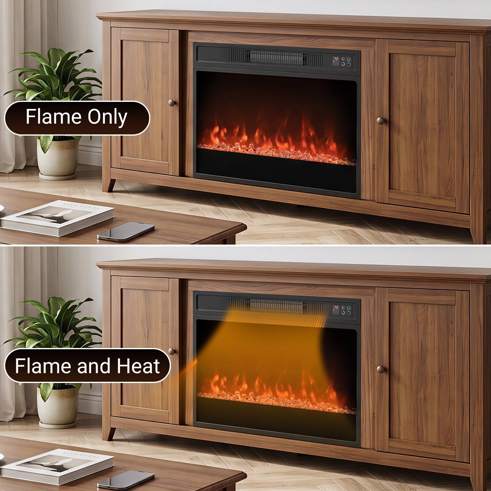 Flame Only

Flame and Heat