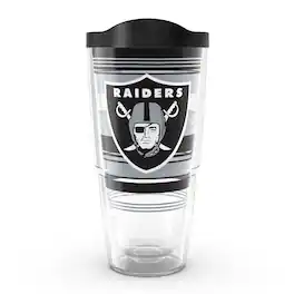 Tervis - Las Vegas Raiders 24oz. Hype Stripe Classic Tumbler - Multicolor
