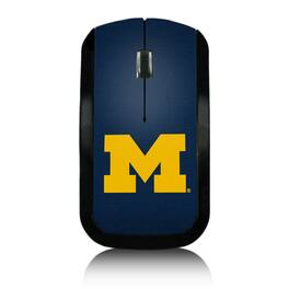 Keyscaper - Michigan Wolverines Solid Design Wireless Mouse - Wireless - Multicolor