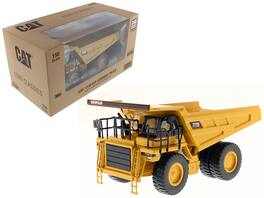 CAT Caterpillar 777D Off Highway Dump Truck with Operator "Core Classics Series" 1/50 Diecast Model by Diecast Masters - Yellow