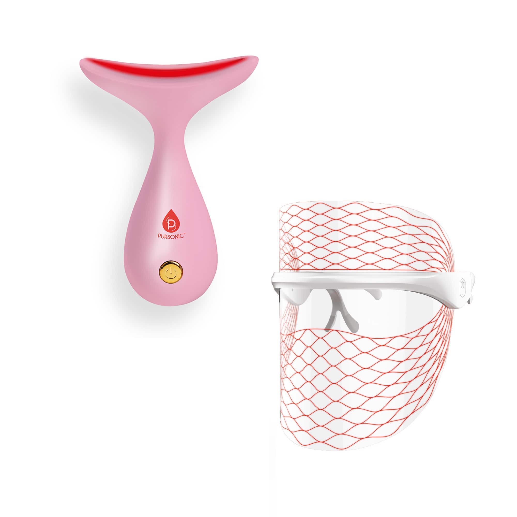 Pursonic - LED Light Therapy Face Mask & Sculpting Wand price history on PriceWatchPro