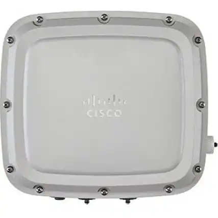 Front. Cisco Consumer Products - Cisco Catalyst C9124AXD Dual Band 802.11ax 5.38 Gbit/s Wireless Access Point - Outdoor - 2.40 GHz, 5 GHz - MIMO - Unknown.