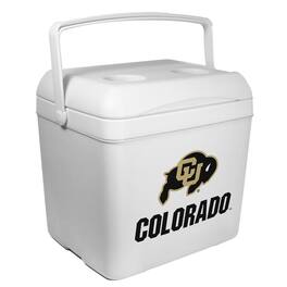 Indigo Falls - Colorado Buffaloes 24-Can Tailgate Cooler - White