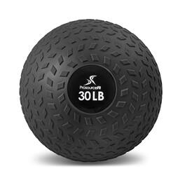 ProsourceFit - Tread Slam Ball, 30 lbs - Black