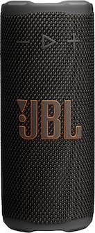 Front. JBL - Grip Portable Wireless Speaker with Built-In Light - 2025 - Black.