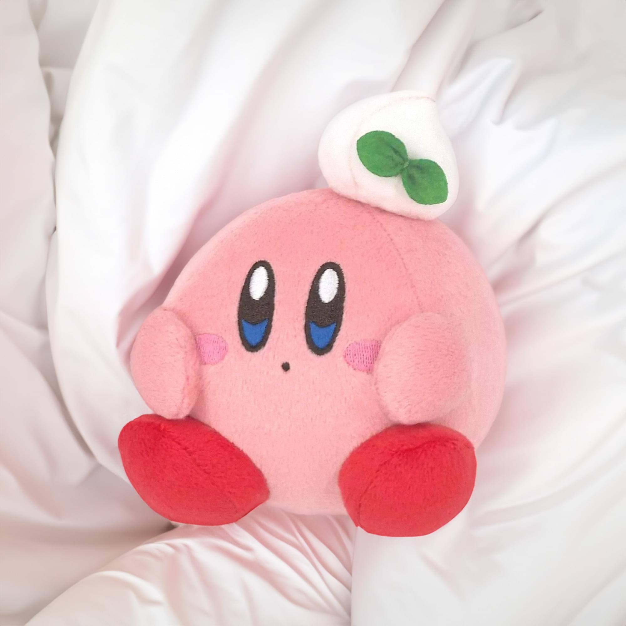 Alt View 5. Little Buddy - Kirby Whipped Cream 5 Inch Collector Plush - Pink.