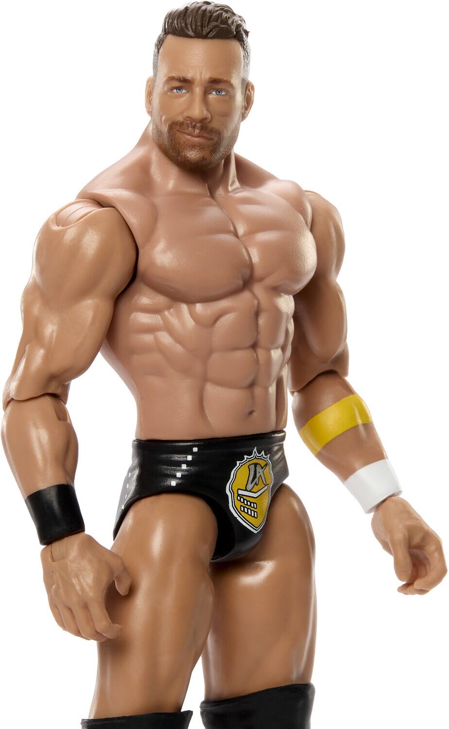 Alt View 2. Mattel - Mattel Collectible - WWE Main Event 6" LA Knight Action Figure   - Collectibles - Multicolor.