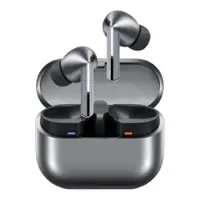 Samsung - Galaxy Buds3 Pro Wireless Earbud Headphones - Silver - Front_Zoom