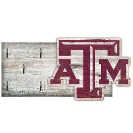 Fan Creations - Texas A&M Aggies 6" x 12" Mounted Key Holder - Multicolor