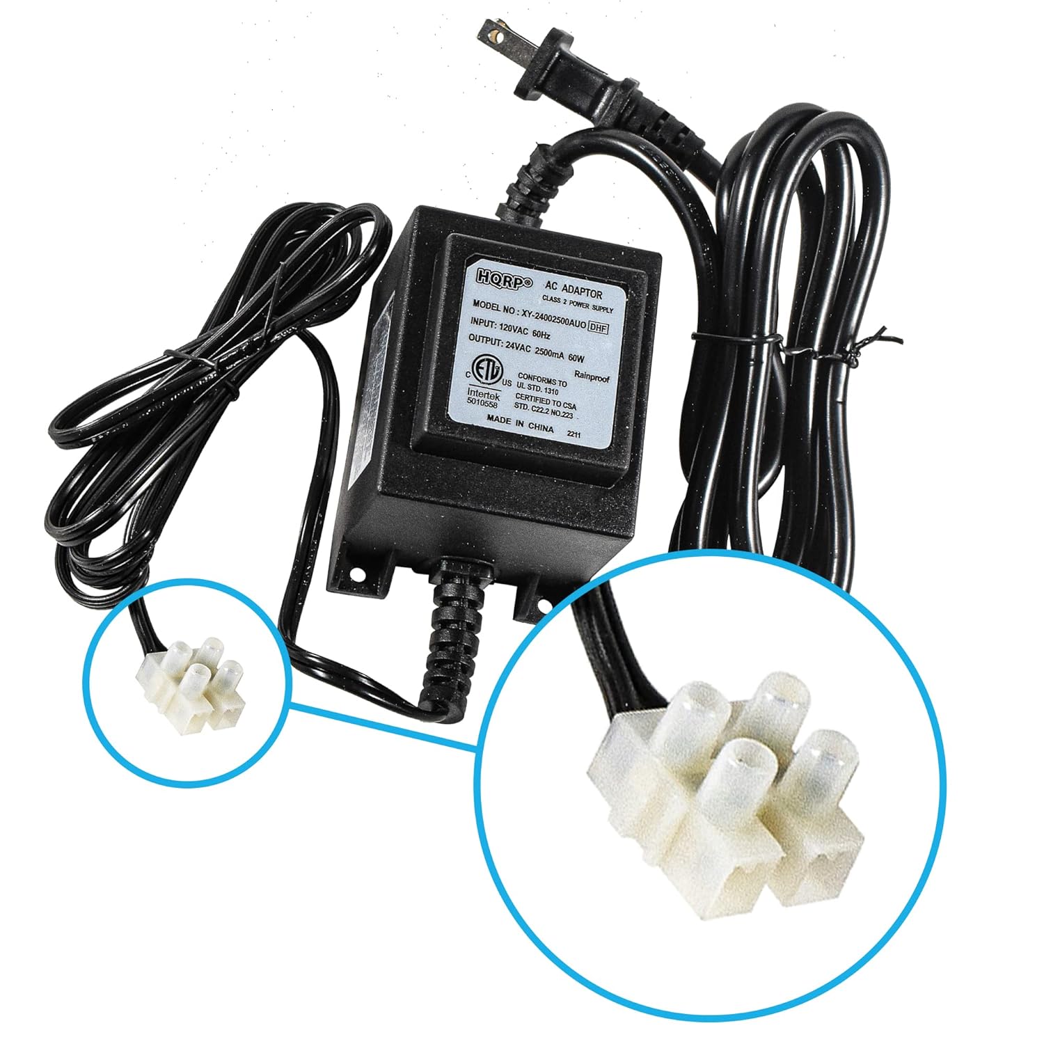HQR- AC ADAPTOR LLAAs 1 MODEL NO: SPT TY INPUT: 12SVAC 2AGZSODALIC DHO OUTPUT: 4 AC W A ETD o GETEN Rainproof M a s 1p interTtokk LETES NErR SIE D o Lake MA MADE IN CHINA