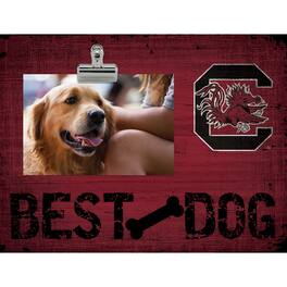 Fan Creations - South Carolina Gamecocks 10.5" x 8" Best Dog Clip Photo Frame - Multicolor