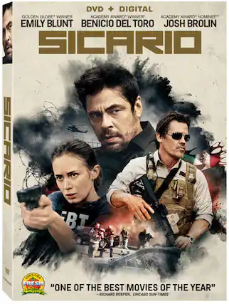 Front. Sicario - DVD.